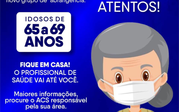 Vacinação idosos 65 a 69 anos