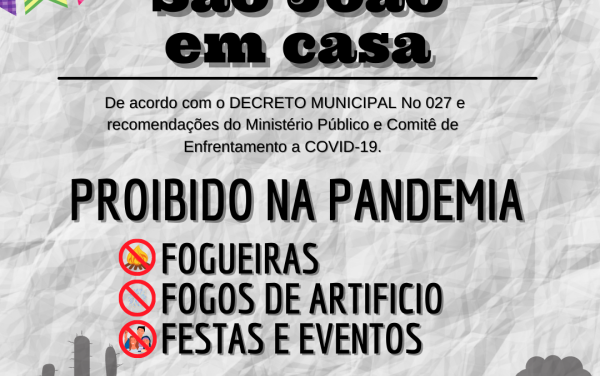 SÃO JOÃO EM CASA 2021!