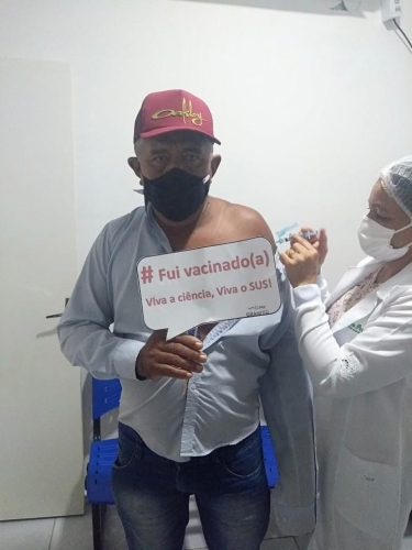 Vacinação COVID-19 - Pessoas de 55 a 59 anos.