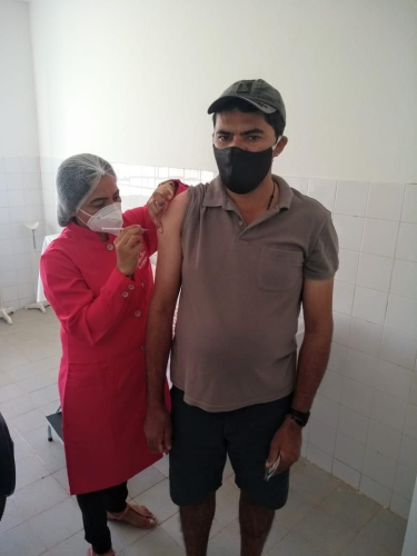 GRANITO AVANÇA NA VACINAÇÃO CONTRA A COVID-19.