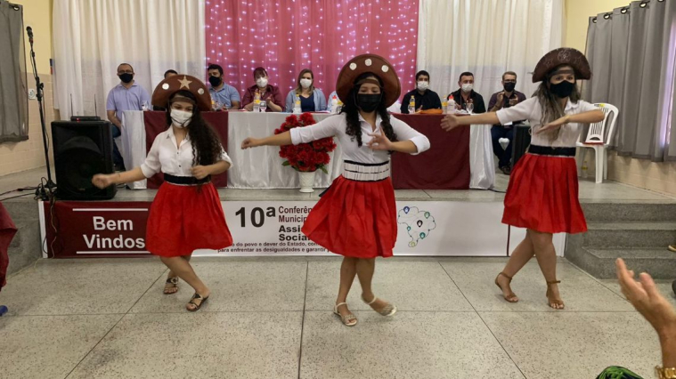Evento da 10ª Conferência Municipal de Assistência Social.