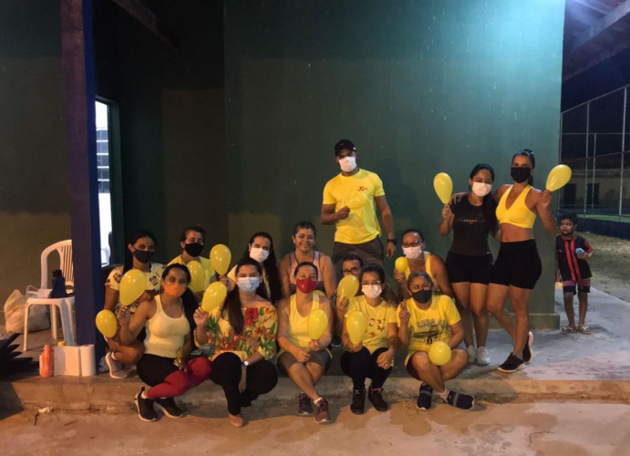 Atividades nas Academias das Cidades em prol da campanha Setembro Amarelo.