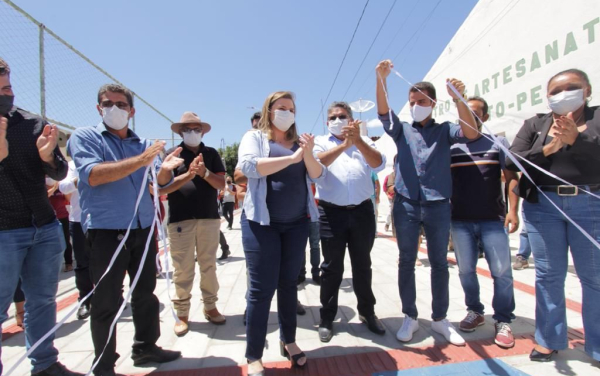 Inauguração da obra de reconstrução do Calçadão Municipal.