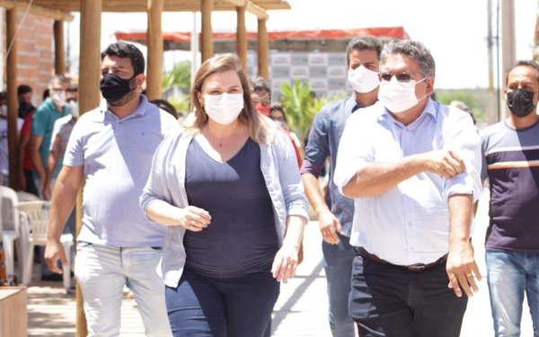 Visita da Deputada Federal Marília Arraes.