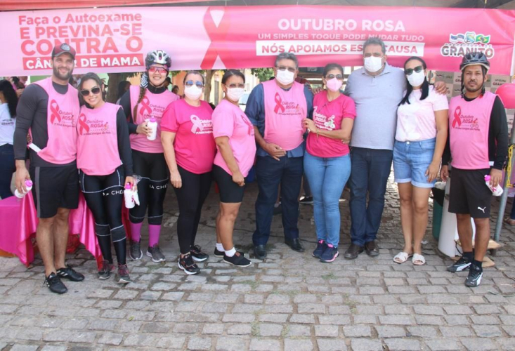 Realização do 1º Pedal Amigos do Peito.