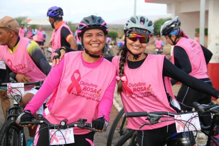 Realização do 1º Pedal Amigos do Peito.