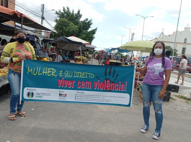Dia Internacional da Não Violência Contra a Mulher.
