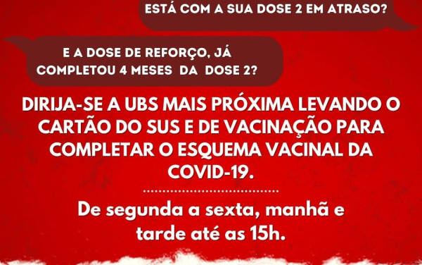 Campanha de vacinação - COVID-19.