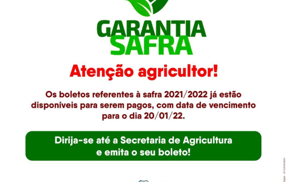 GARANTIA SAFRA