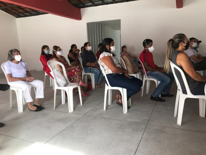 Registros da oficina “Gestão de qualidade para produtos do artesanato”.