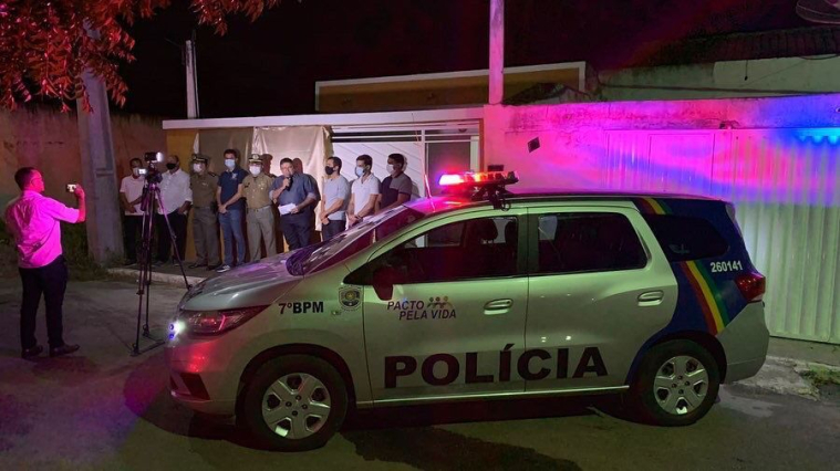 Inauguração do novo prédio da Polícia Militar