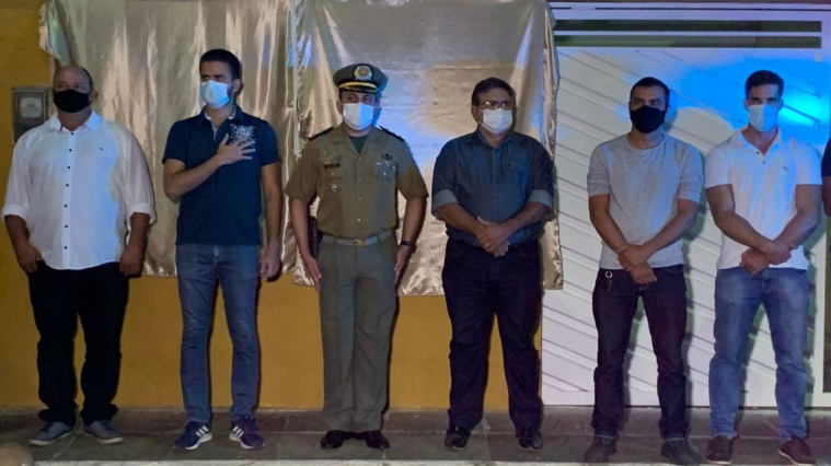 Inauguração do novo prédio da Polícia Militar