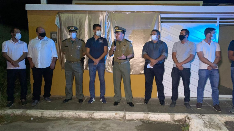 Inauguração do novo prédio da Polícia Militar