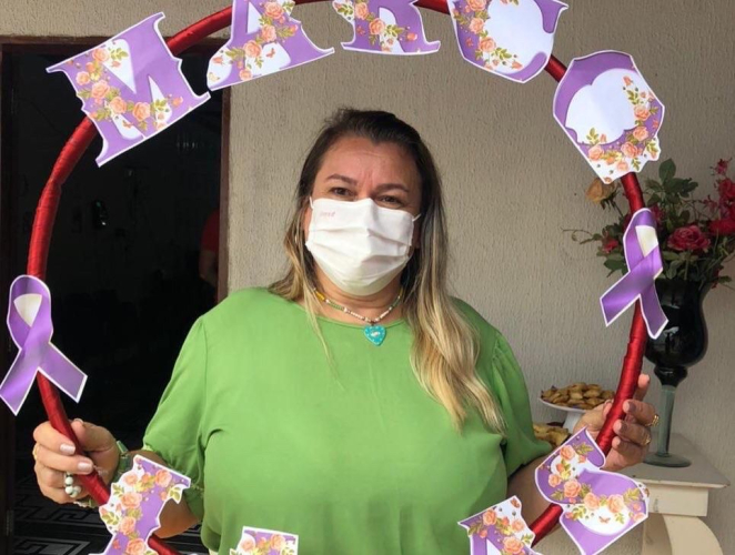 Registros da Campanha Março Lilás