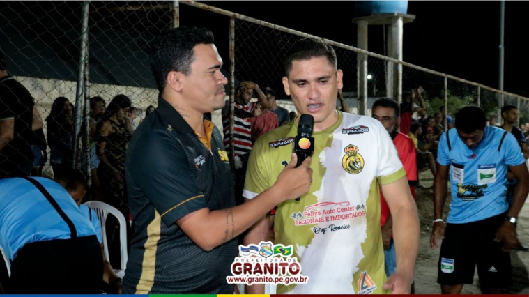 CAMPEONATO DE FUTEBOL DE CAMPO MOVIMENTA ESPORTE EM GRANITO.