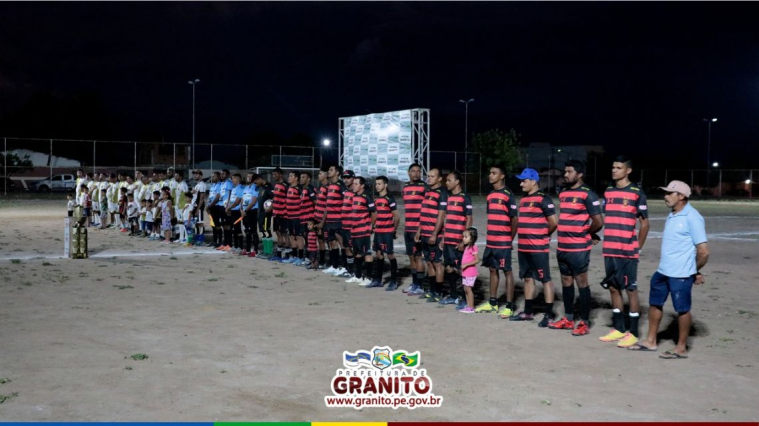 CAMPEONATO DE FUTEBOL DE CAMPO MOVIMENTA ESPORTE EM GRANITO.
