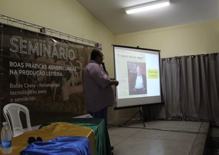 1° Seminário de Boas Práticas Agropecuárias na Produção Leiteira.