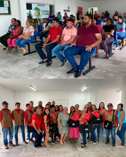 Entrega dos fardamentos e Kits aos ACS´s e ACE´s.