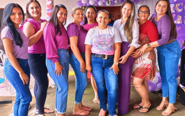 Registros da Campanha Março Lilás 2023.