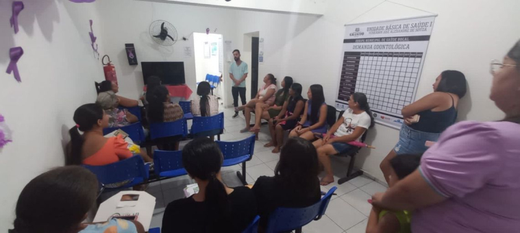 Registros da Campanha Março Lilás 2023.