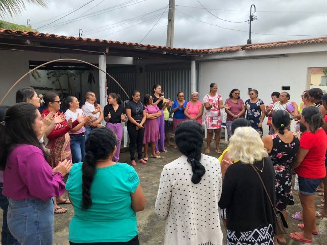 Registros da Campanha Março Lilás 2023.