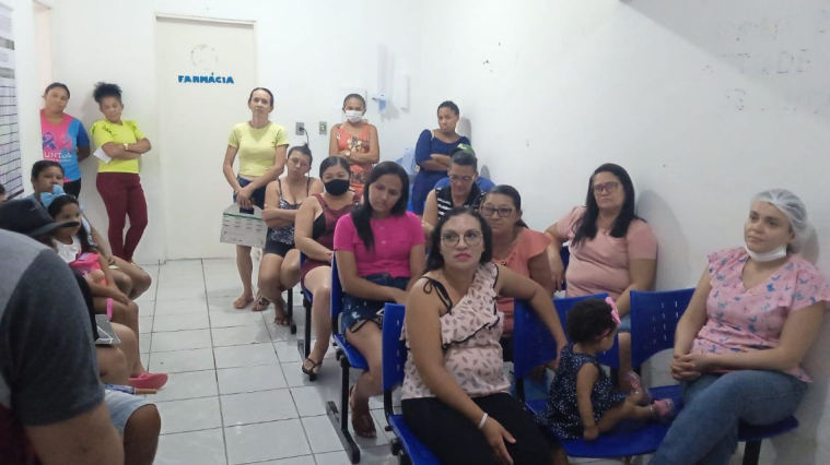 Registros da Campanha Março Lilás 2023.