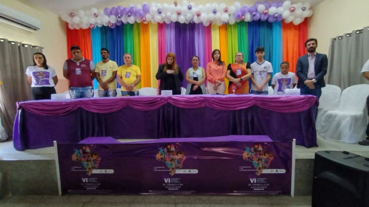 VI Conferência Municipal dos Direitos da Criança e do Adolescente.