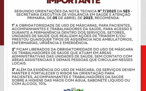 COMUNICADO IMPORTANTE!