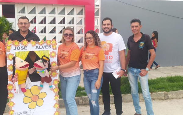 BELA VISTA FEZ BONITO NA MOBILIZAÇÃO EM PROL DA CAMPANHA MAIO LARANJA.