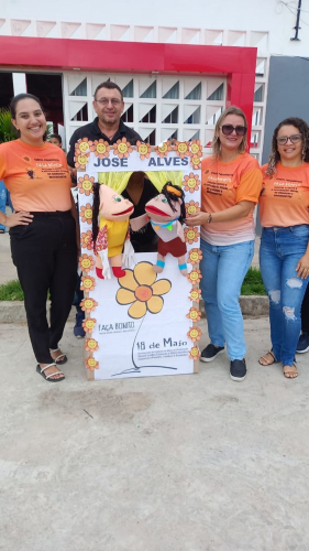 BELA VISTA FEZ BONITO NA MOBILIZAÇÃO EM PROL DA CAMPANHA MAIO LARANJA.