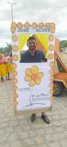 BELA VISTA FEZ BONITO NA MOBILIZAÇÃO EM PROL DA CAMPANHA MAIO LARANJA.