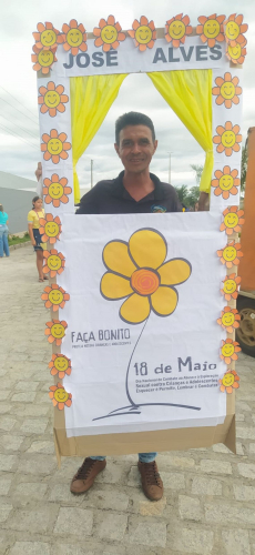 BELA VISTA FEZ BONITO NA MOBILIZAÇÃO EM PROL DA CAMPANHA MAIO LARANJA.