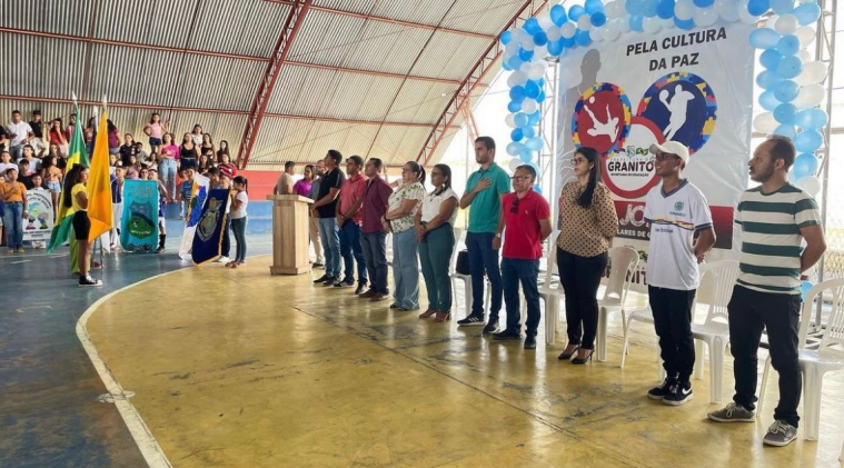 GRANITO FAZ BONITO TAMBÉM NOS JOGOS ESCOLARES MUNICIPAIS.