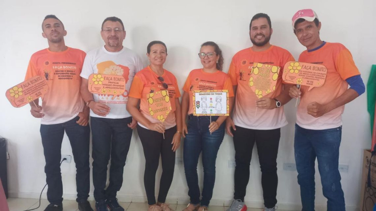 LAGOA NOVA FEZ BONITO NA MOBILIZAÇÃO EM PROL DA CAMPANHA MAIO LARANJA.