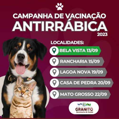 Vacinar seus animais é um ato de amor!