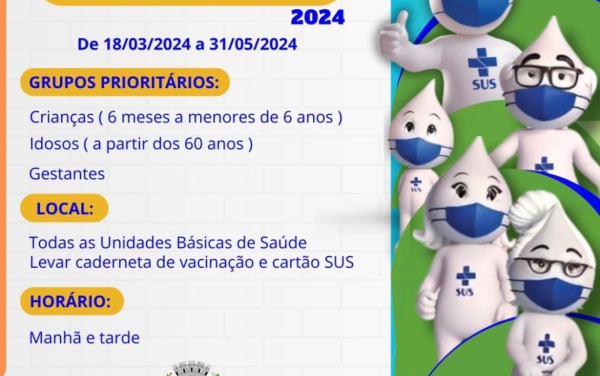 CAMPANHA DE VACINAÇÃO INFLUENZA 2024