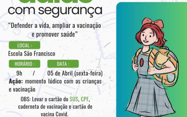 VOLTA ÀS AULAS COM SEGURANÇA!