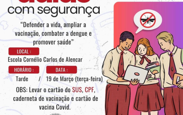VOLTA ÀS AULAS COM SEGURANÇA!