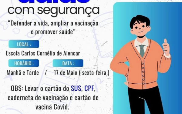 VOLTA ÀS AULAS COM SEGURANÇA!