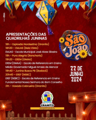 SÃO JOÃO 2024!