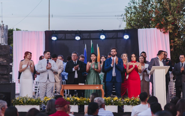 Posse do Novo Prefeito, Vice-Prefeito e Vereadores