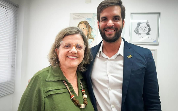 Prefeito George de Sidney Fortalece Articulações em Reunião com a Senadora Tereza Leitão
