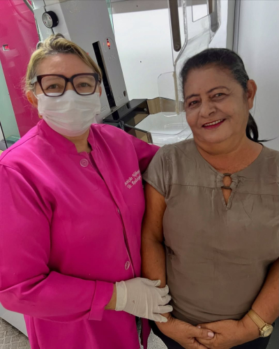 Carreta do “Amigos do Peito” realiza atendimentos em Granito