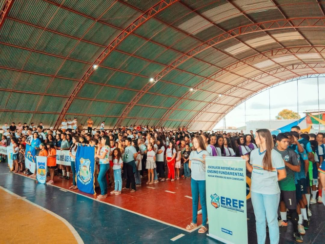 É dada a largada! Prefeitura de Granito inaugura os Jogos Escolares 2025
