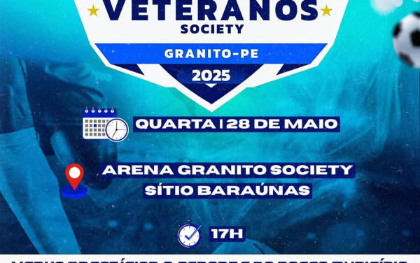 Granito dá início ao I Campeonato Municipal de Veteranos Society