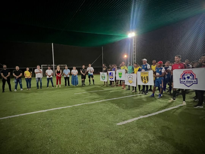 Granito realiza abertura oficial do I Campeonato Municipal de Veteranos Society