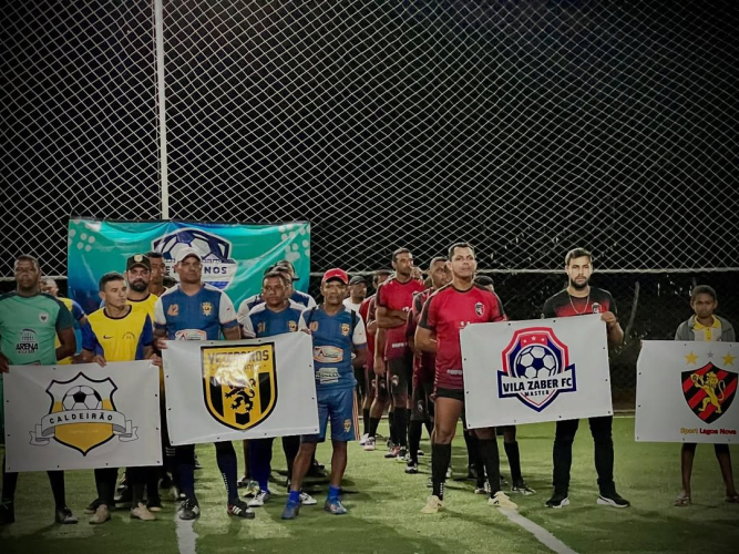 Granito realiza abertura oficial do I Campeonato Municipal de Veteranos Society