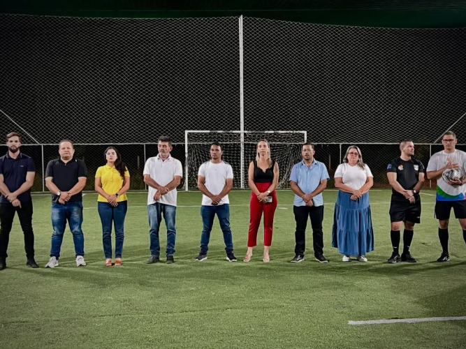 Granito realiza abertura oficial do I Campeonato Municipal de Veteranos Society