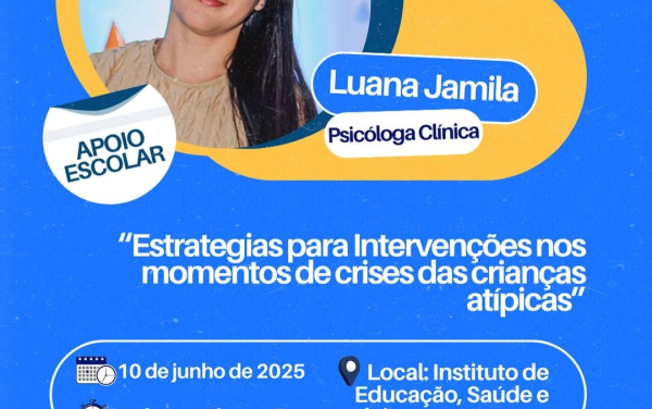 Formação Especial para Profissionais de Apoio Escolar: Estratégias para intervenções em momentos de crise
