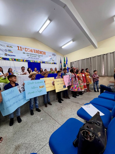 Granito realiza 11ª Conferência Municipal de Assistência Social com foco nos 20 anos do SUAS